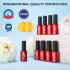 Reflective base coat for gel polish Crystal Drops 12, 7 ml