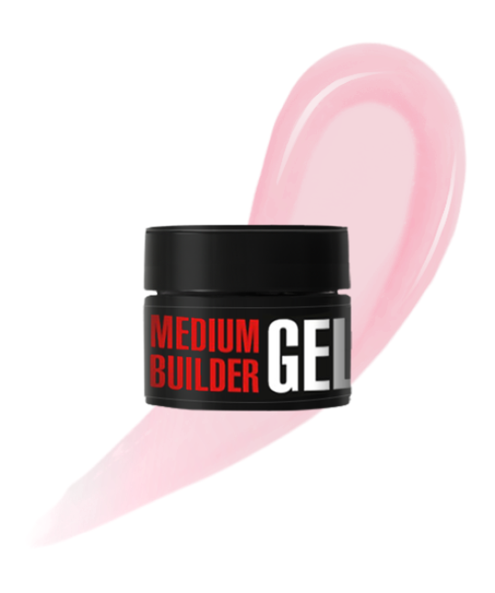 Medium Builder Gel 07, 13 g (shade: Milky Pink)