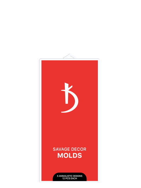 Silicone Savage Decor Molds (animalistic design)