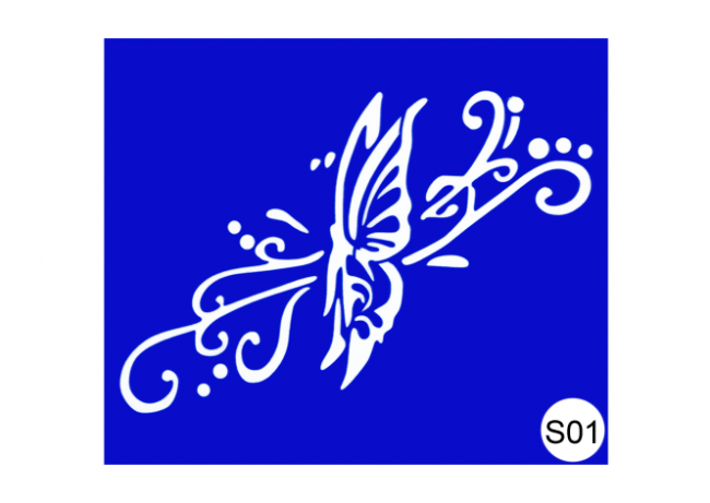 Stencil for Henna S01