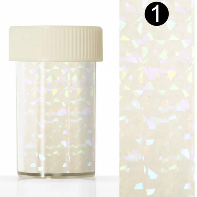 Nail Art Foil in Jar (4*110 cm) №1