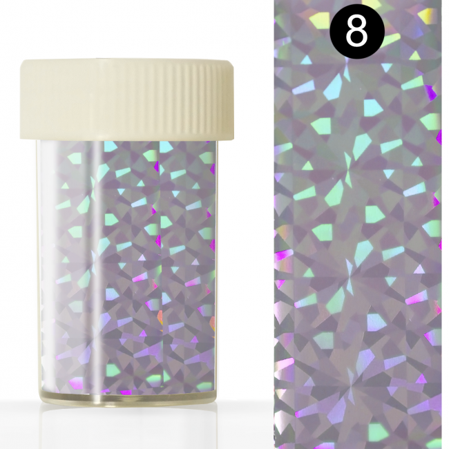 Nail art foil  in a jar (4*110 cm) №8