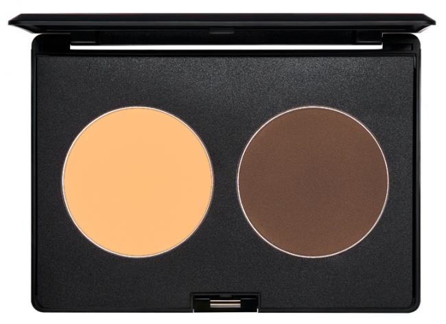 DUAL COMPACT No. 2 (KIT FOR LIGHT AND SHADOW CORRECTION OF THE FACE)