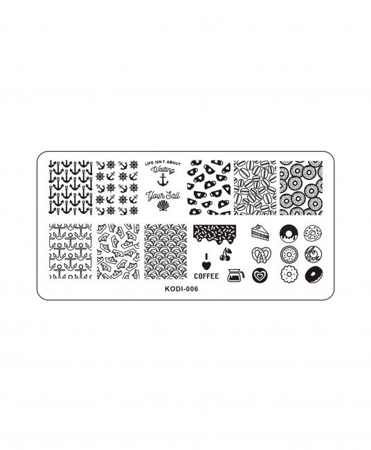 Stamping Plate KODI-006 (metal)