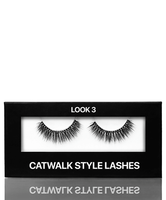 Strip Eyelashes Catwalk style, Look 3