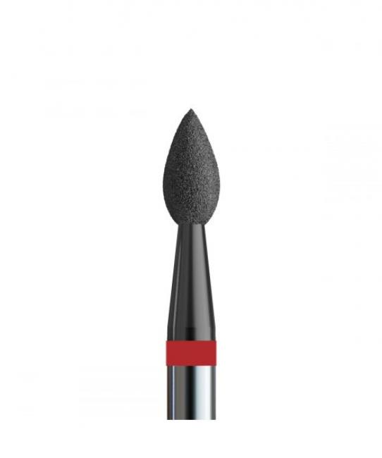 № 158 V104.257.514.023_D (Drill Bit Diamond Flame Small 257, d = 2.3 mm, Soft Abrasive, Carbon Spraying)