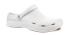 Clogs "FIT CLOG" with a Changeable Inner Sole, Color: White (Size: 43)