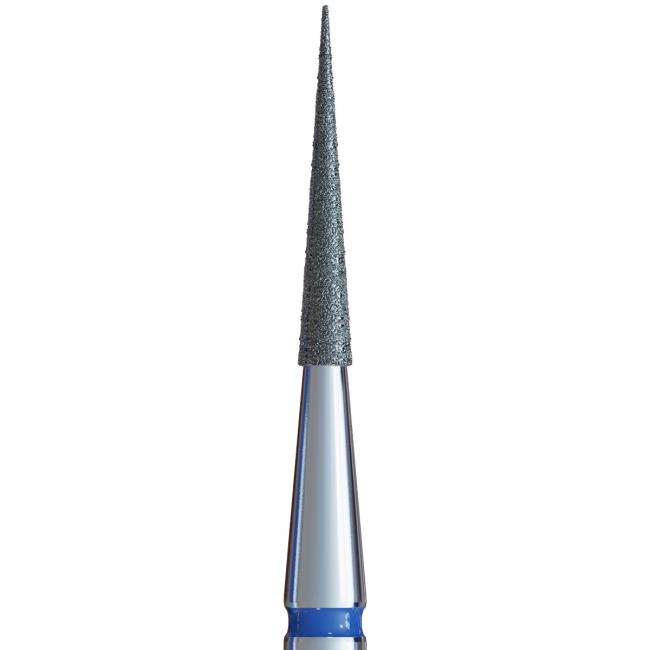 №23 V104.165.524.014 (Drill Bit Diamond Cone-Shaped 165, Length 8,0 mm, D=1,4 mm, Medium Abrasive)