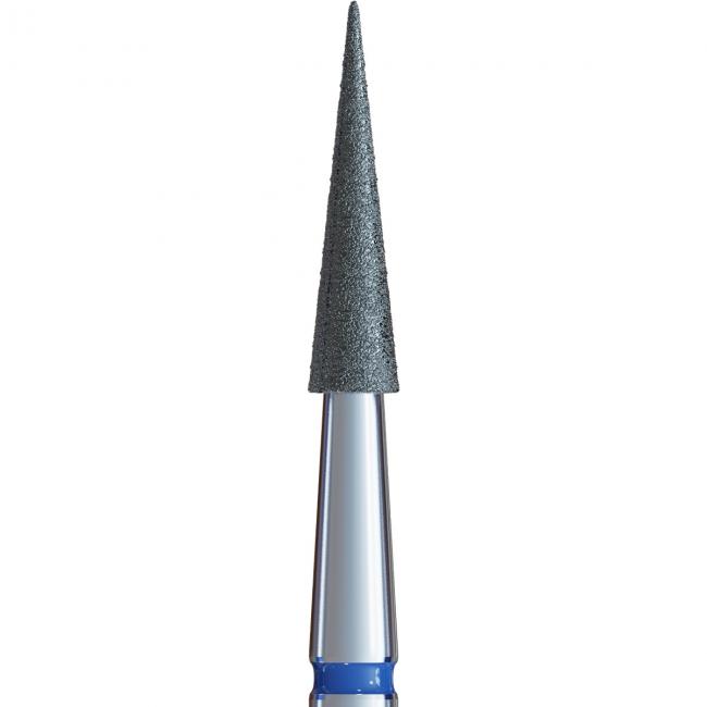 №25 V104.166.524.021 (Drill Bit Diamond Cone-Shaped 166, Length 10,0 mm, D=2,1 mm, Medium Abrasive)